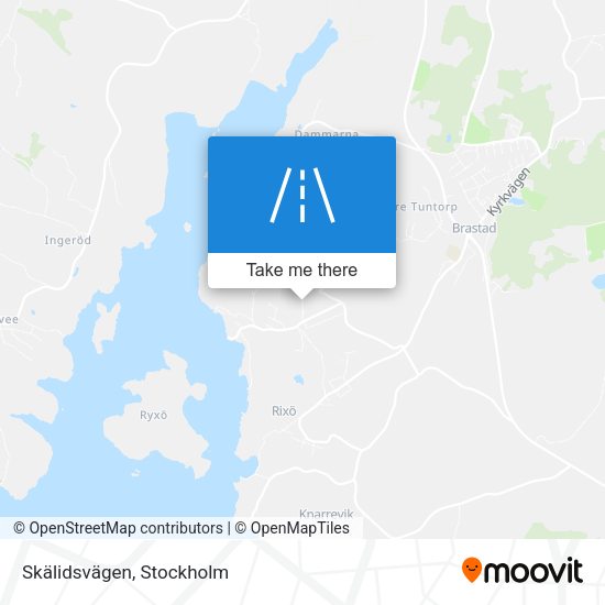 Skälidsvägen map