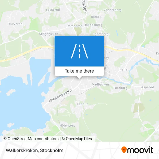 Walkerskroken map