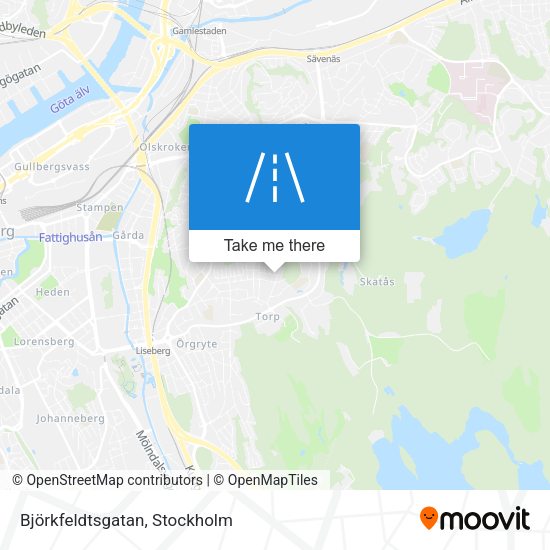 Björkfeldtsgatan map