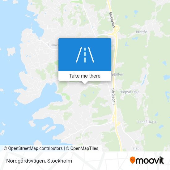 Nordgårdsvägen map