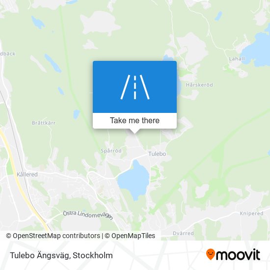 Tulebo Ängsväg map