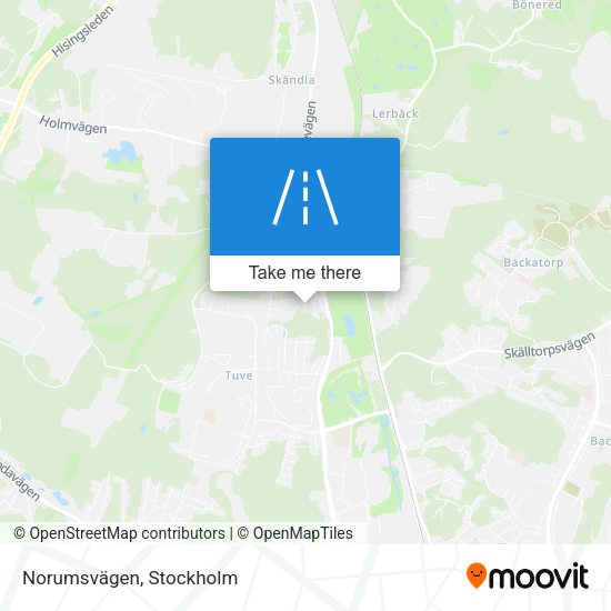 Norumsvägen map