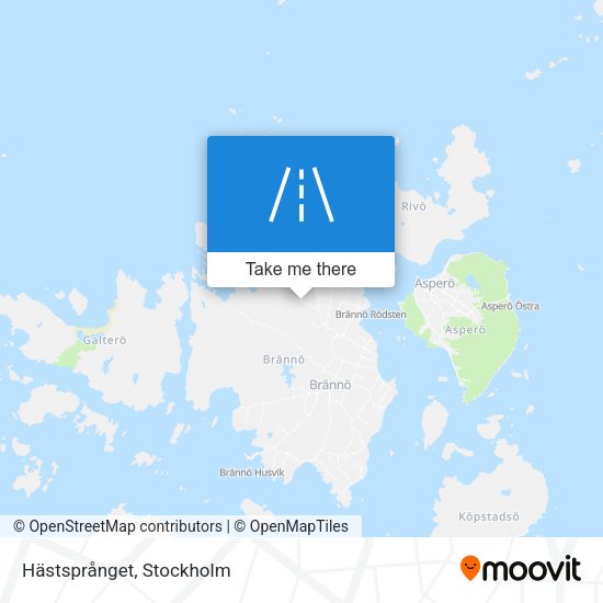 Hästsprånget map