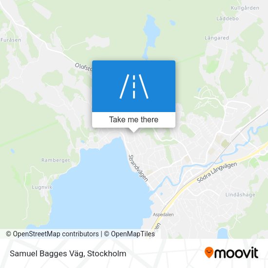 Samuel Bagges Väg map