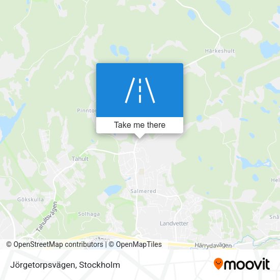 Jörgetorpsvägen map