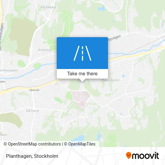 Planthagen map