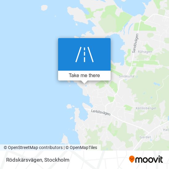 Rödskärsvägen map