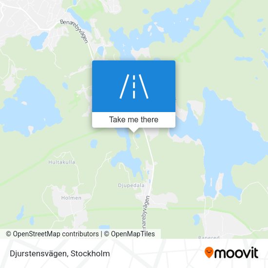 Djurstensvägen map
