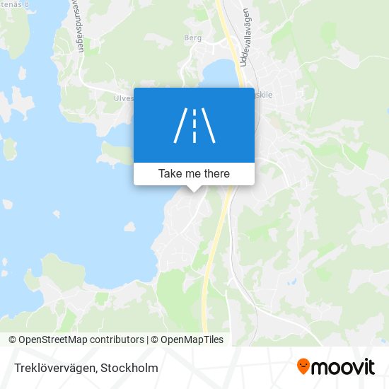 Treklövervägen map