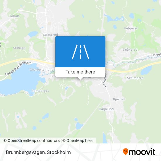 Brunnbergsvägen map