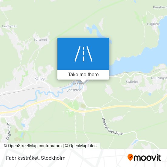Fabriksstråket map