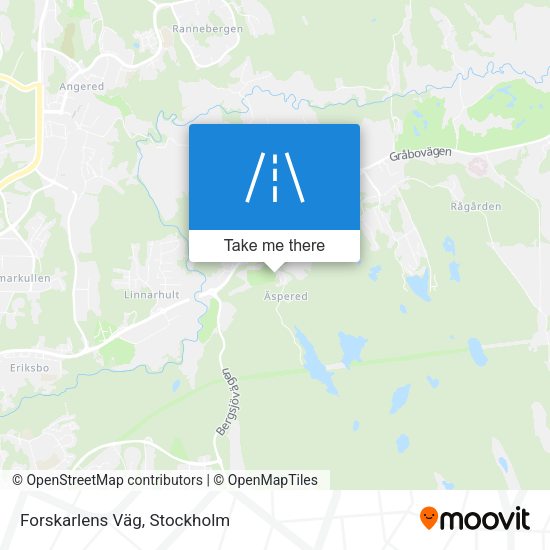Forskarlens Väg map