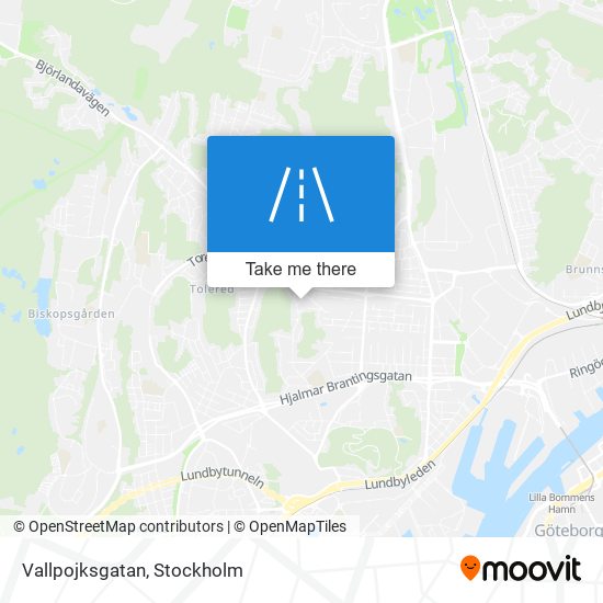 Vallpojksgatan map