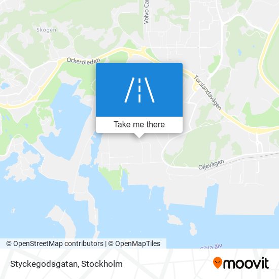 Styckegodsgatan map