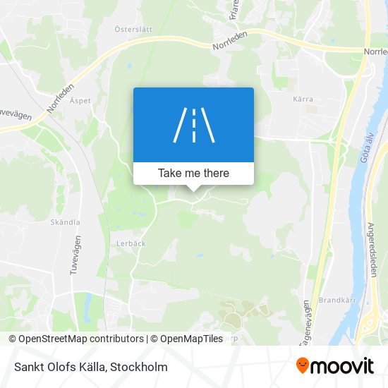 Sankt Olofs Källa map