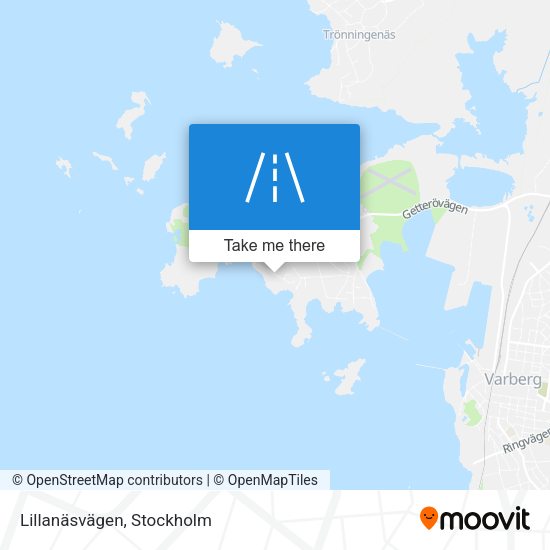 Lillanäsvägen map