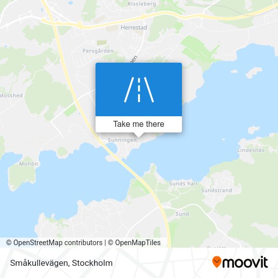 Småkullevägen map