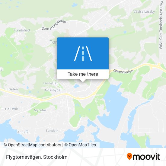 Flygtornsvägen map