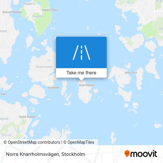 Norra Knarrholmsvägen map