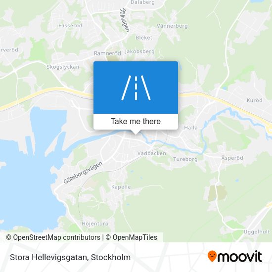 Stora Hellevigsgatan map