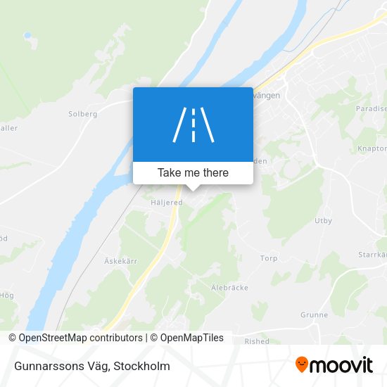 Gunnarssons Väg map