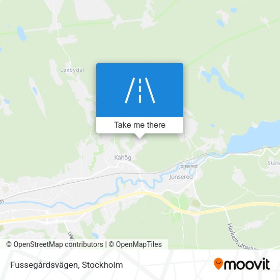 Fussegårdsvägen map