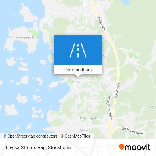 Lovisa Ströms Väg map