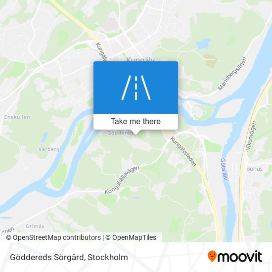 Göddereds Sörgård map