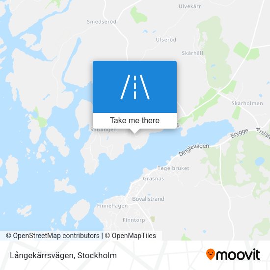 Långekärrsvägen map
