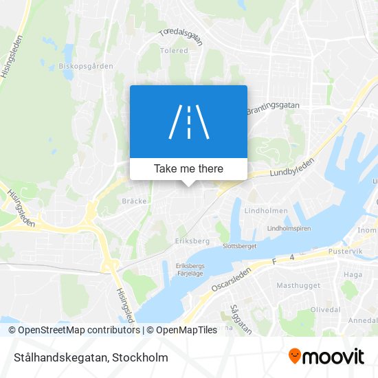 Stålhandskegatan map