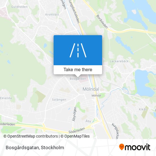 Bosgårdsgatan map