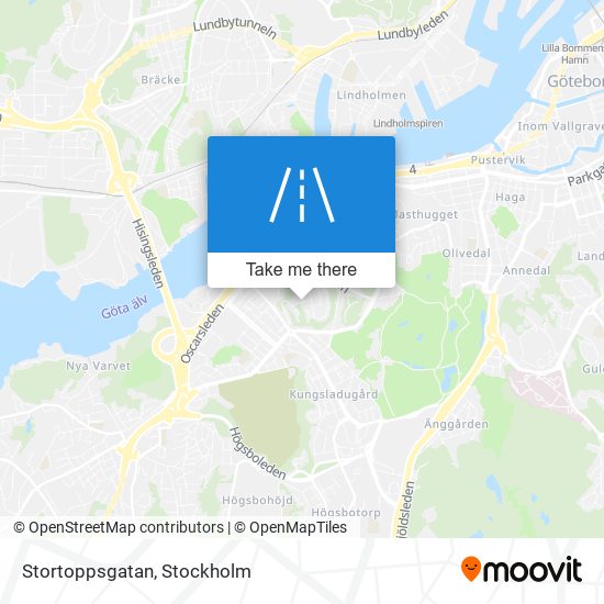 Stortoppsgatan map