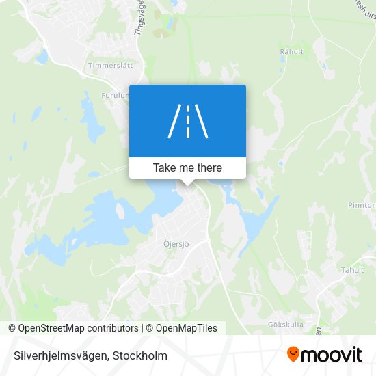 Silverhjelmsvägen map
