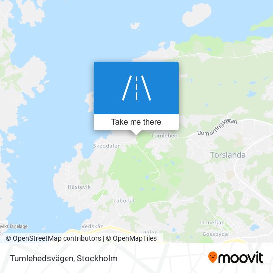 Tumlehedsvägen map