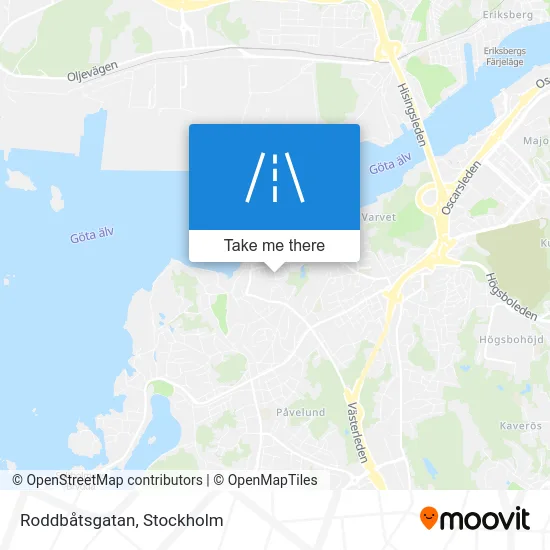 Roddbåtsgatan map