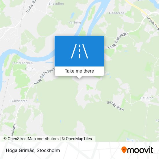 Höga Grimås map