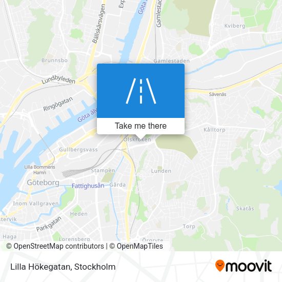 Lilla Hökegatan map
