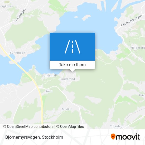 Björnemyrsvägen map