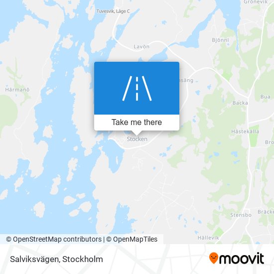 Salviksvägen map