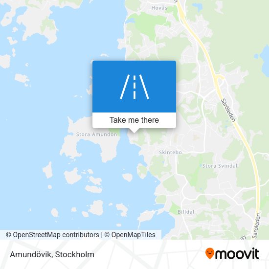 Amundövik map