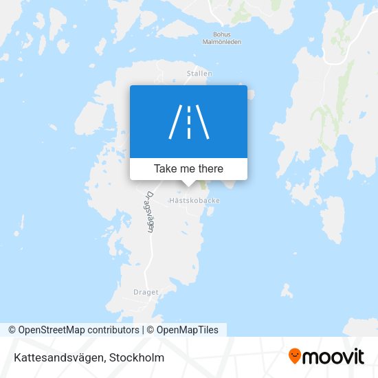 Kattesandsvägen map