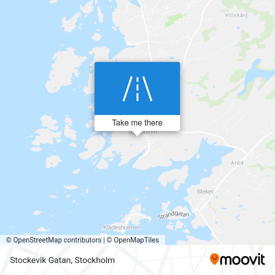 Stockevik Gatan map