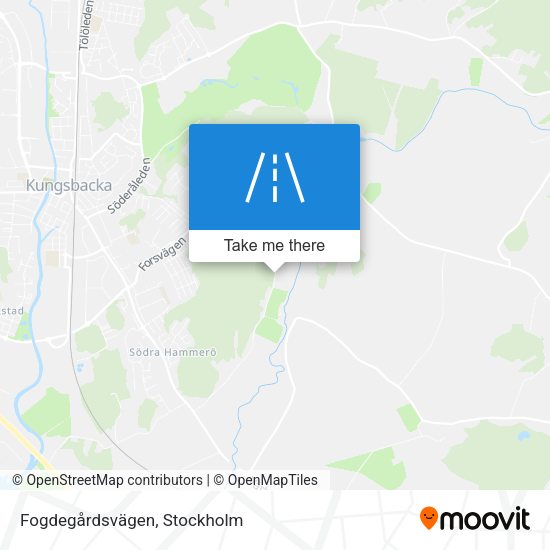 Fogdegårdsvägen map