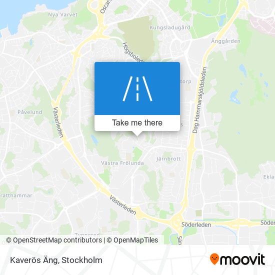 Kaverös Äng map