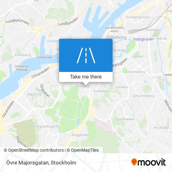 Övre Majorsgatan map