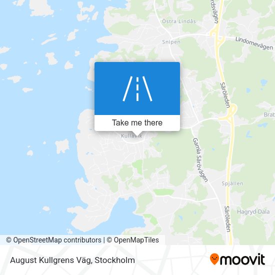 August Kullgrens Väg map