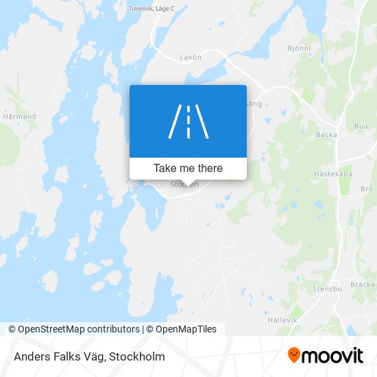 Anders Falks Väg map