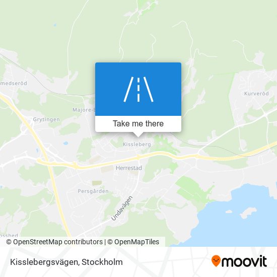 Kisslebergsvägen map