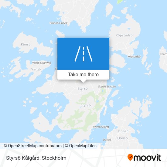 Styrsö Kålgård map