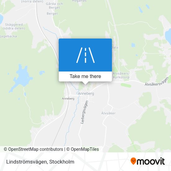 Lindströmsvägen map
